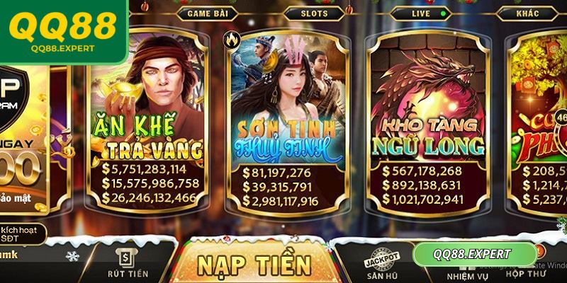 Ăn Khế Trả Vàng QQ88 - Huyền Thoại Game Nổ Hũ Bùng Nổ 2 Yếu tố về cách chơi cũng thu hút đông đảo hội viên