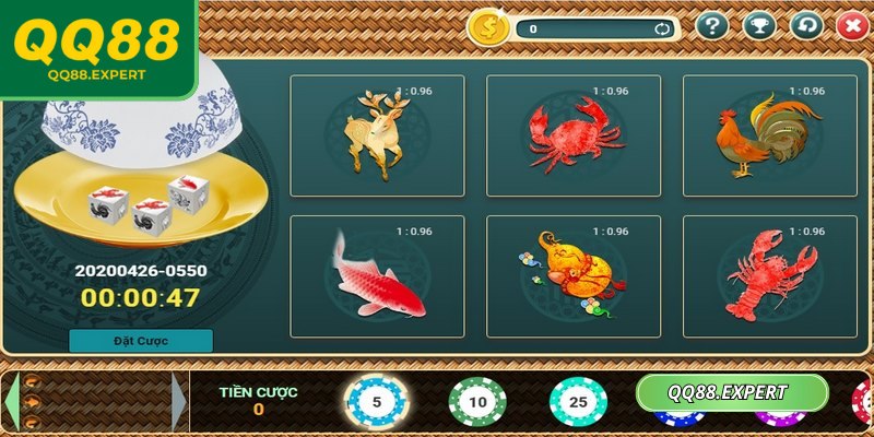 Bầu cua QQ88 – Bước vào vũ trụ xúc xắc đầy kịch tính