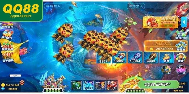 Chúng Thần Phát Tài QQ88 – Cuộc Săn Cá Huyền Thoại 3 Thường xuất hiện theo từng đợt di chuyển của cá