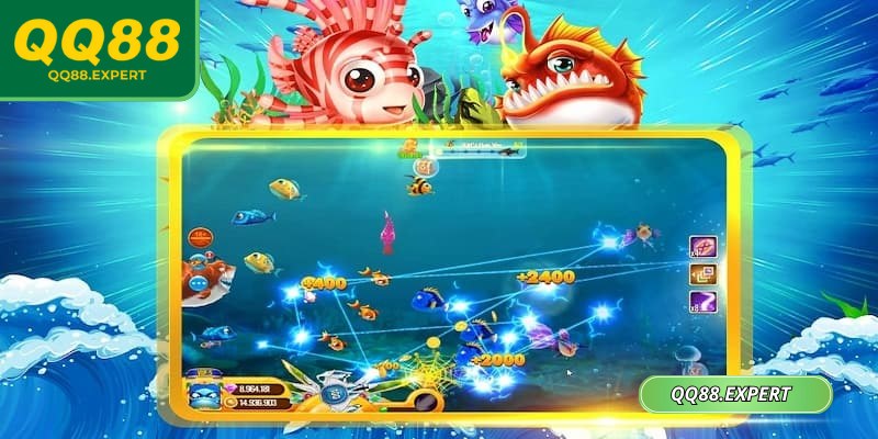 Jackpot Vua Đại Dương QQ88 - Săn Kho Báu Dưới Lòng Biển Sâu 2 Giao diện game thân thiện, tương thích với đa nền tảng