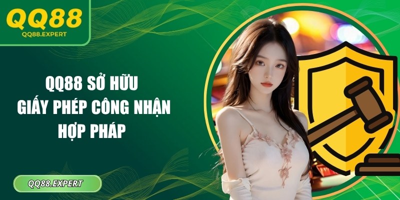 Nền tảng sở hữu giấy phép công nhận hợp pháp 